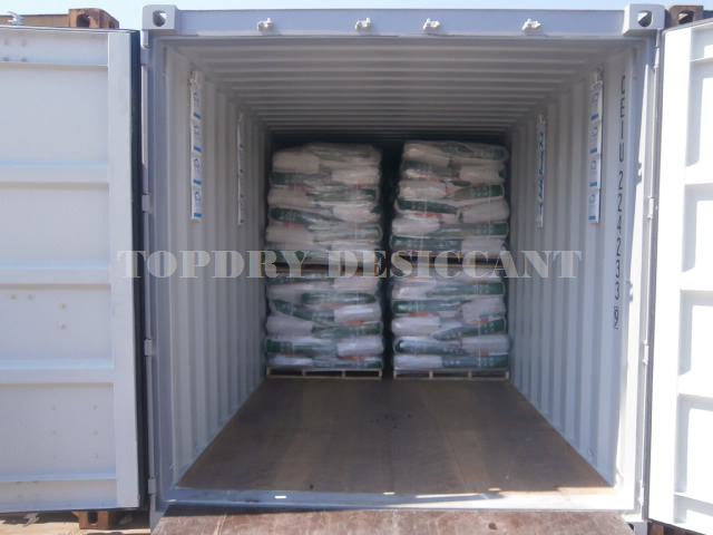 TOPDRY Calcium Chloride Container Desiccant