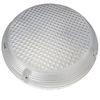 Round Exterior / Interior Fire Resistant Ceiling Emergency Light With Battery Backup