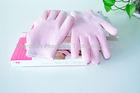 Anti - Aging Natural Pink Gel Spa Gloves ,  Personal Hydrating Gel Gloves