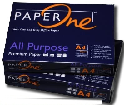 PaperOne Copier Papers 70gsm,75gsm,80gsm & 90gsm