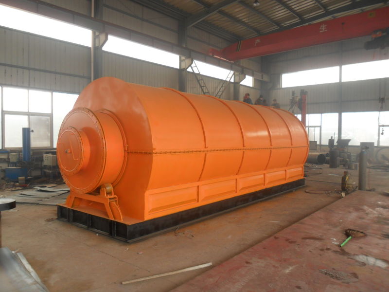 with high oil rate huayin supplied waste pyrolysis machine 