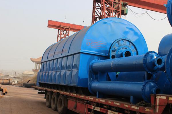 environmental friendly huayin waste pyrolysis machine