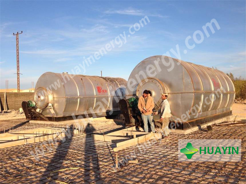 waste plastic pyrolysis to oil machine machine