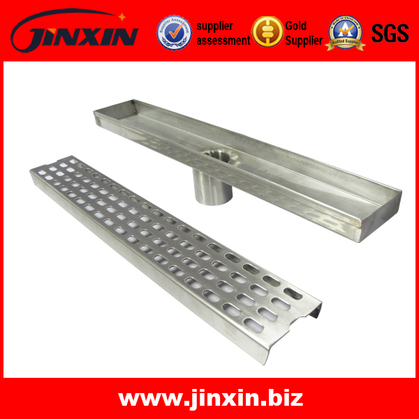 linear stainless steel floor drain