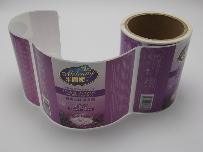 label printing sticker for cosmetic