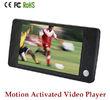 7in Full HD Motion Sensor LCD Display , Video / Picture / Audio Looping Media Player