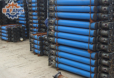 DWX Suspension single hydraulic prop pipe for mine supporting in China 