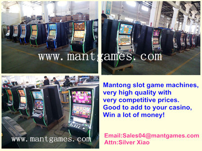Dual screen casino slot machine hot sale in south-Asia from guangzhou supplier