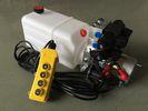 G3/8& quot; Oil Port Mini Hydraulic Power Packs , DC 24v Hydraulic Power Pack With 8L Plastic Oil Tank