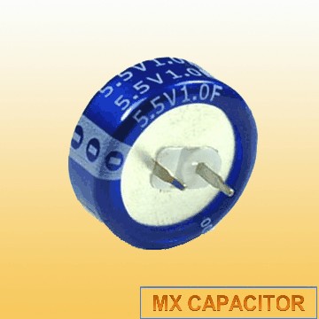 Gold coins 5.5V 0.22F super capacitor
