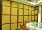 Wooden Glass Partition , Wood Sliding Doors Customers Own Material