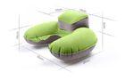 Custom outdoor neck rest travel folding air evolution inflatable neck pillow