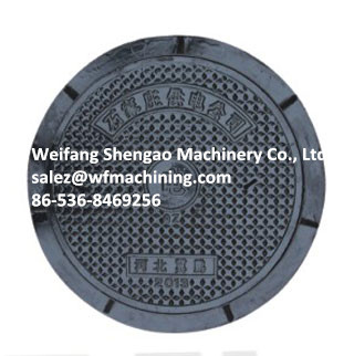 Heavy Duty Sand Casting Manhole Covers for Iron Casting