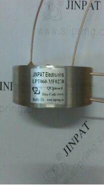 6 Wires Gigabit Ethernet Slip Ring ,High Speed Up To 10000rpm For Underwater Robot