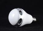 Music Audio Bluetooth Speaker Led Light Bulb for Android / iPhone , App Control