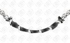 Black Plated 316L Stainless Steel Necklace for Men , Fashion Pendant Necklaces