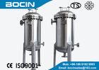 SS cartridge filter housings with multi pp spun cartridge filter element for water treatment
