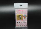 Promotion Gift Cartoon Microfiber Phone Screen Cleaner Sticker , Eco-Friendly