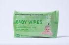Flushable Neutral Scented Antibacterial Wet Baby Wipes For Sensitive Skin 10pcs