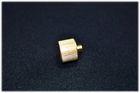 Chrome Plating Brass Turned Parts / Precision CNC Turned Components