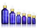 1Oz Cobalt Blue Essential Oil Glass Bottle With Glass Eye Dropper