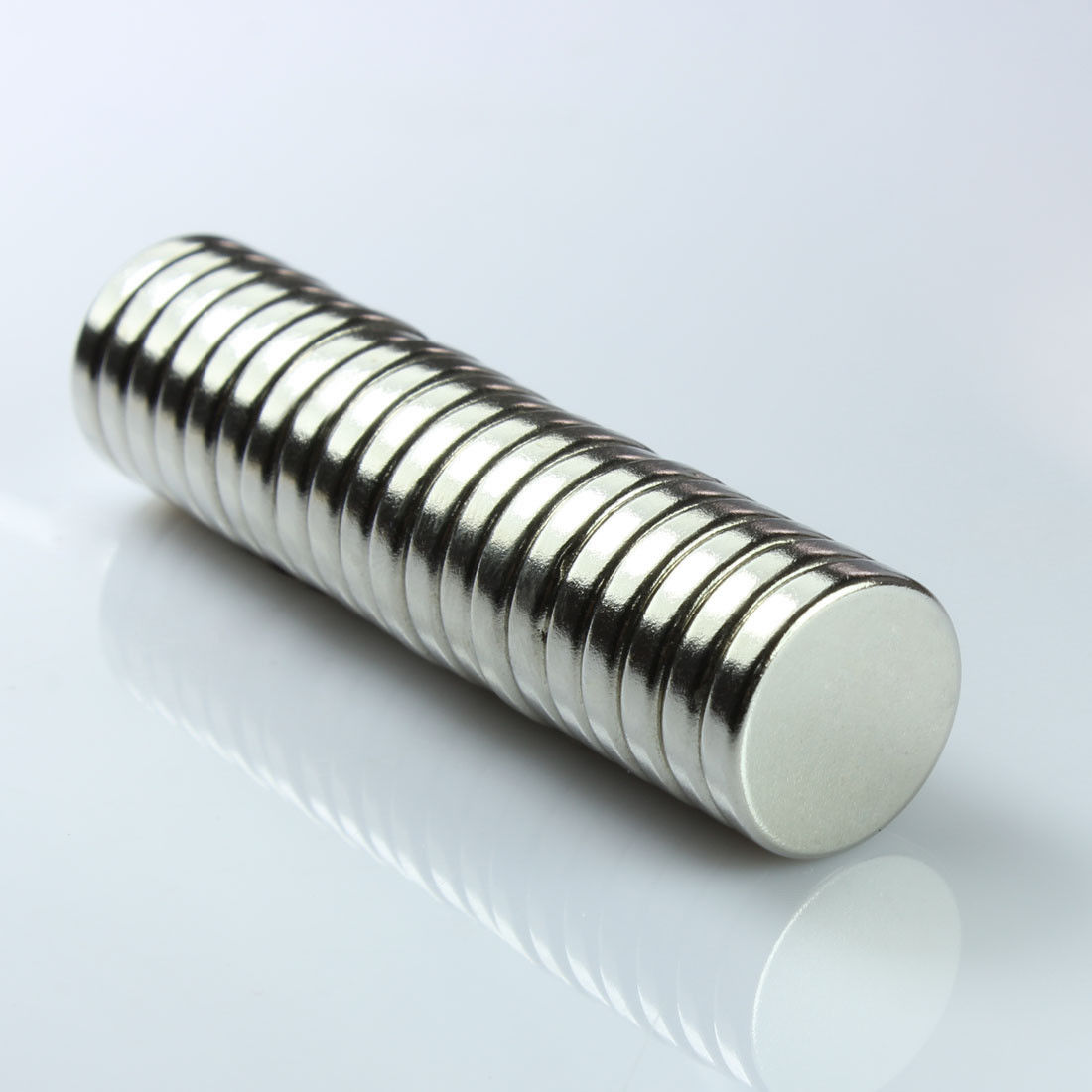 NdFeB N52 Ni/Nickel Coated 1/2& quot; x 1mm Neodymium Magnet