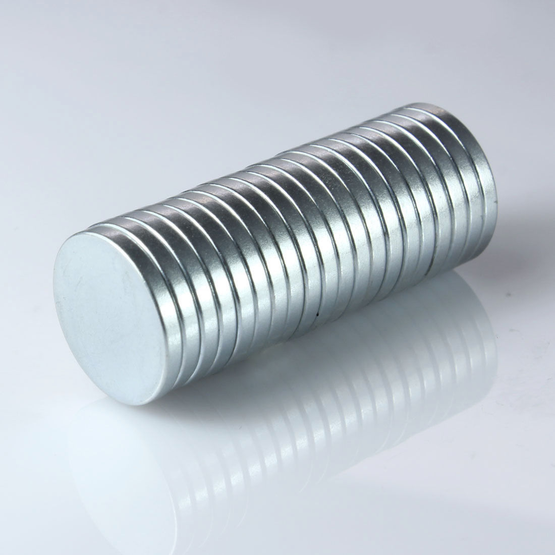 NdFeB N52 Zinc Coated 10mm x 4mm Neodymium Magnet
