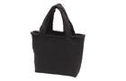 Durable Woman Shopping Canvas Handbags with Plush Wrapped Bag Mouth