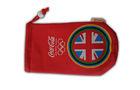 Coca - Cola Bottle Constant Temperature Red Draw String Pouch for Travel