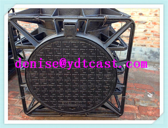 ductile cast iron manhole cover drain cover EN124