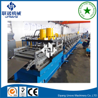 Chinese manufacturer warehouse storage rack uprigt beam roll forming machine 