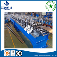 Unovo machinery electrical cabinet rack nine fold profile roll forming machine