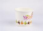 Promotional Cute Biodegradable Paper Soup Cups , 12oz / 16oz Paper Hot Food Bowls