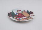 7x7 8x8 9x9 Inch Personalized Paper Plates / Disc With SGS / IOS / QS