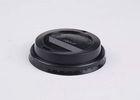 Black 10oz / 12oz / 16oz Paper Cup Lids Sip Cafe Cup Lids For Disposable Coffee Cups