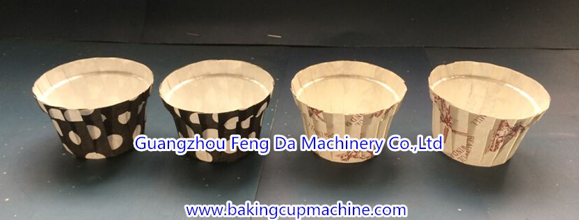 Different Design Auto Muffin Cup Machine
