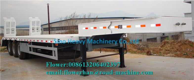 3 AXLES EQUIPMENT LOW BED TRAILER