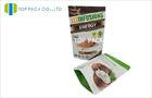 Matt Finish Resealable Custom Food Packaging  Aluminum Foi Lamination
