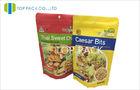 100g Spice Custom Food Packaging Foil lined Matte Printing Zipper