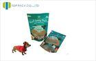 Animal Matte Printed Pet Food Bag Resealable Zip Lock Stand Up Tear Notch