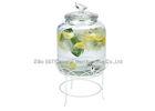 Customize Elegant  Beverage / juice / beer / Drink Dispenser with Stand and lid