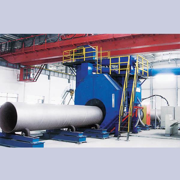 QG Series Steel Pipe Wheel Blast Machinery