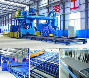 Q69 Series Steel Sheet Shot-blasting Pre-treatment Line