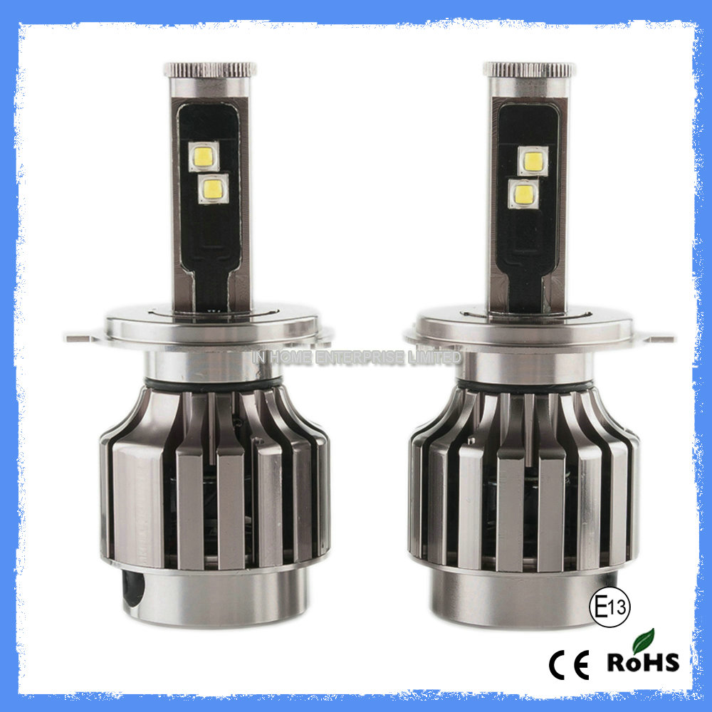 CE&ROHS approved super bright H4 car led auto headlight