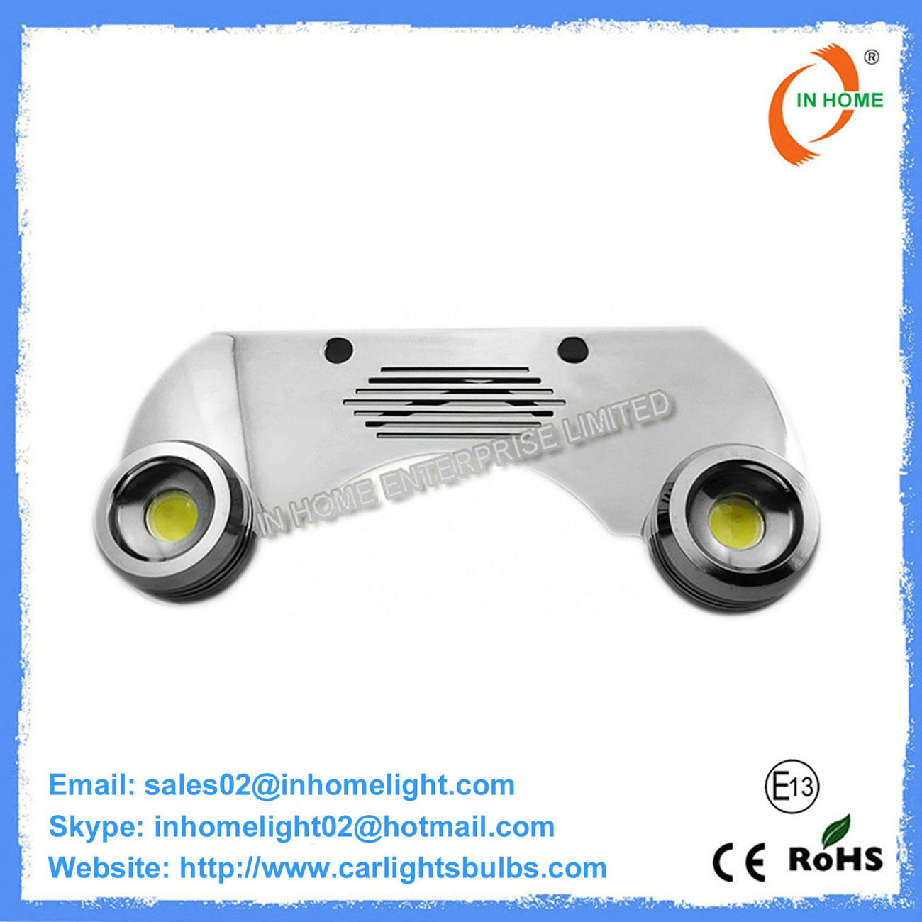 Super Bright 36W LED Trim Tab Light Marine Led 120 LM