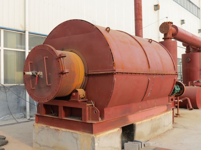 HUAYIN brand waste plastic refining to oil machine with high oil rate 