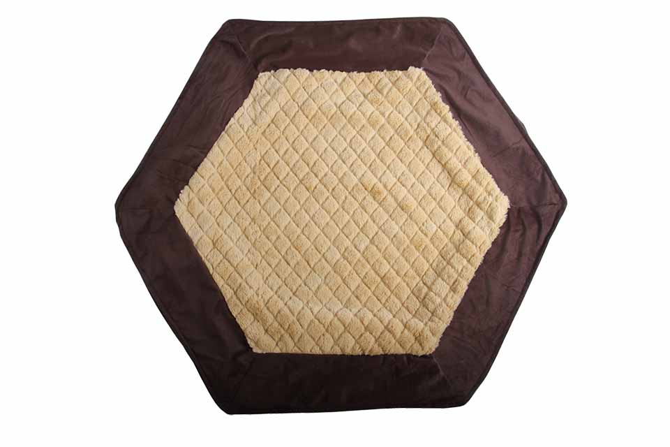 Hexagon Pet Bed For Dogs