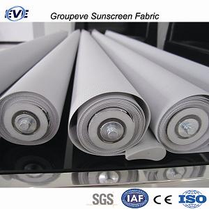 Solar Screen Window Fabric Roller Blinds for Korea Market