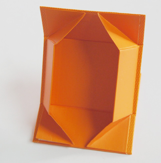 Foldable Personal Care Box with Self-adhesive Tape on the Four Corners-- Flat packed