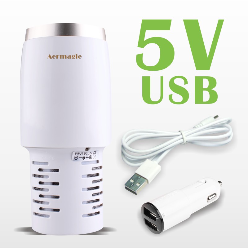 	Mini Air Purifier For Car And Home Mini Auto Car Fresh Air Purifier Oxygen Bar Ionizer